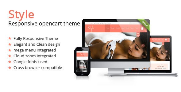 Style Shop Multi Color Responsive Opencart Theme
 FXTheme