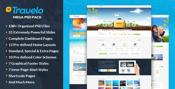 Travelo - Mega PSD Pack
 FXTheme