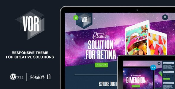 Vor - Creative Portfolio WP Theme
 FXTheme
