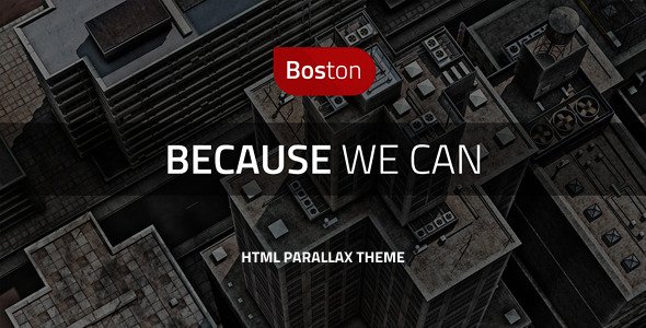 Boston - Corporate Parallax HTML Template
 FXTheme