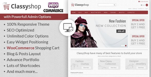 ClassyShop - WooCommerce Responsive Theme
 FXTheme