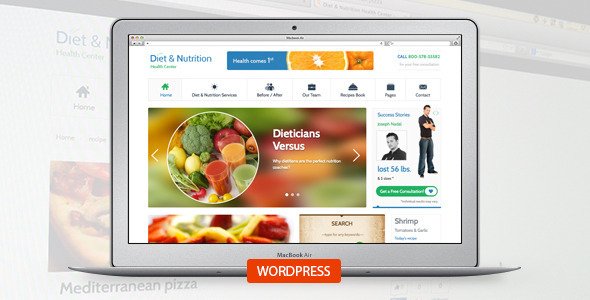 Diet & Nutrition Health Center-Wordpress Theme
 FXTheme