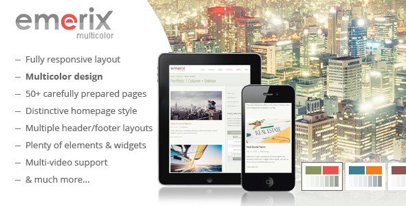 Emerix - Responsive HTML5 Template
 FXTheme