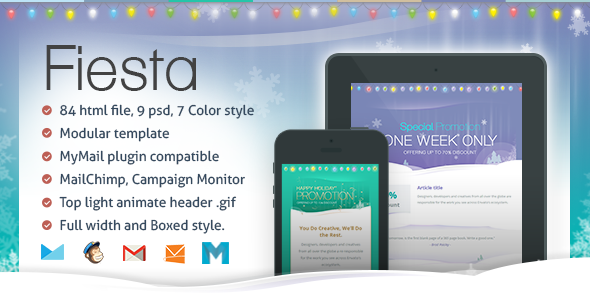 Fiesta - Responsive Email Template
 FXTheme