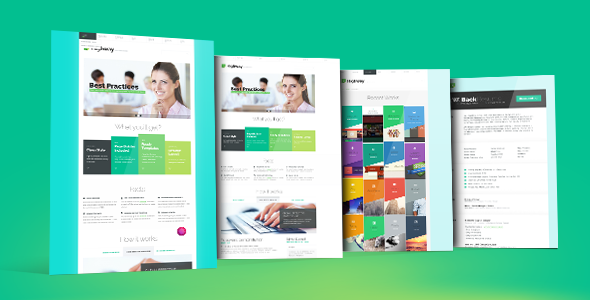 Highway - PSD Template
 FXThemePSDTemplates