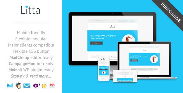 Litta - Clean Responsive Newsletter Template
 FXTheme