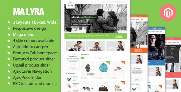Lyra - Responsive Magento Theme
 FXTheme