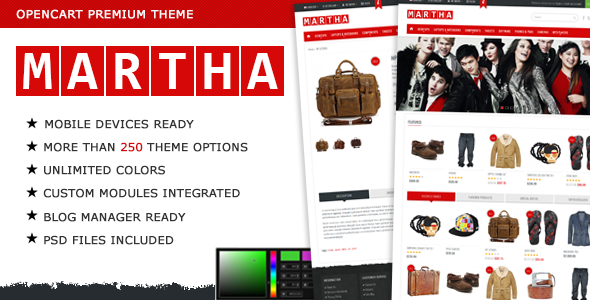 Martha - OpenCart Premium Theme
 FXTheme