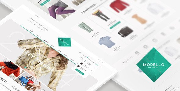 Modello - eCommerce PSD Template
 FXTheme