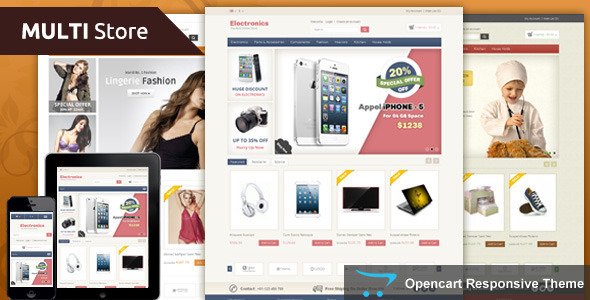 Multi Store - Opencart Responsive Theme
 FXTheme