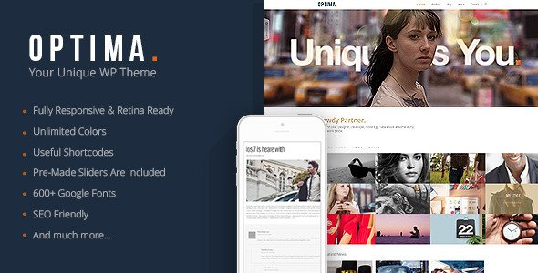 Optima - Responsive Agency WordPress Theme
 FXTheme