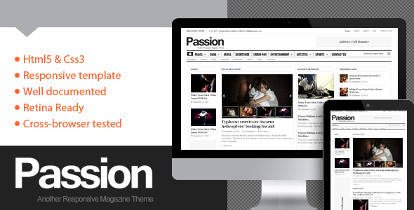 Passion- Magazine WordPress Theme
 FXTheme