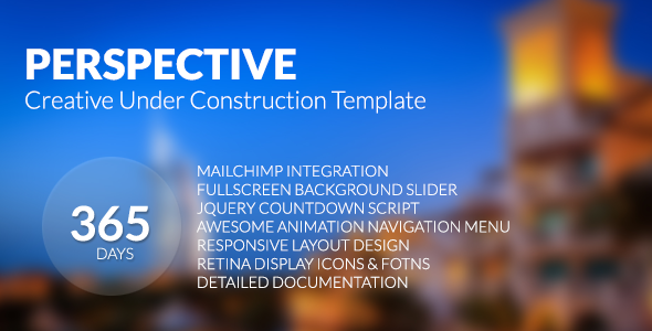 Perspective - Creative Under Construction Template
 FXTheme