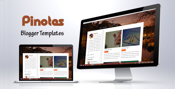 Pinotes - Responsive Blogger Template For Writers
 FXTheme