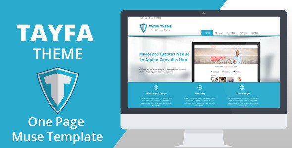 Tayfa One Page Muse Theme
 FXTheme