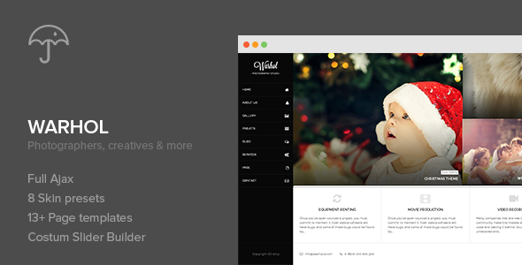 Warhol - Portfolio Responsive WordPress Theme
 FXTheme
