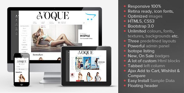 eVoque - Premium Responsive OpenCart Theme
 FXTheme