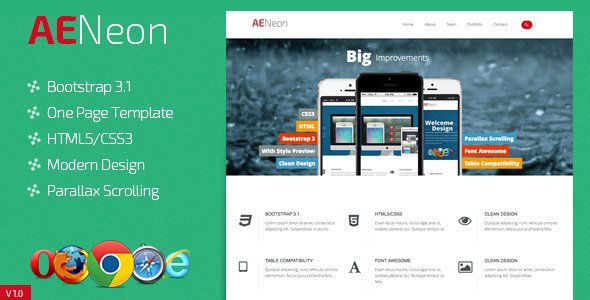 AENeon - Modern Design
 FXThemeSiteTemplates