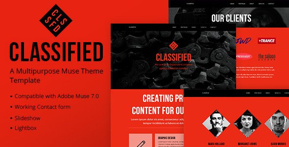 Classified - A Multipurpose Muse Theme
 FXTheme