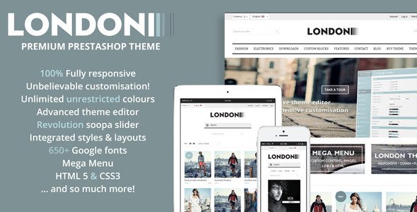London - Premium, responsive Prestashop theme
 FXTheme