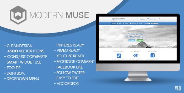 Modern Muse Template
 FXTheme