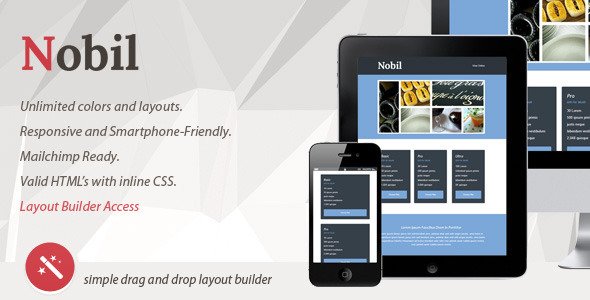NOBIL - Responsive Email With Layout Builder
 FXTheme