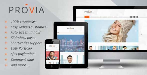 Provia - Responsive MultiPurpose Blogger Template
 FXTheme