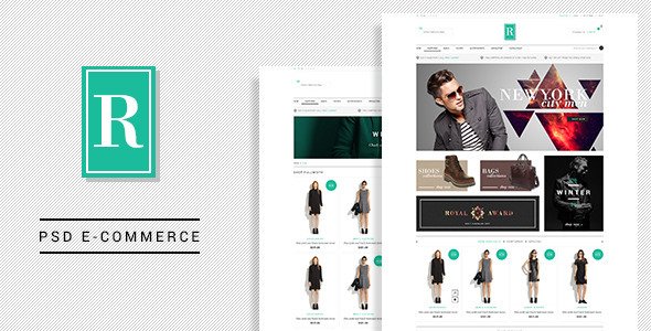 Royal  E-Commerce PSD Template
 FXTheme
