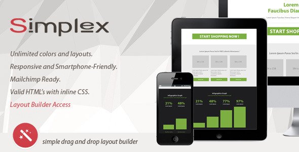 SIMPLEX - Responsive Email With Layout Builder
 FXTheme