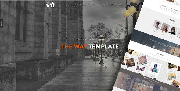 The Way - Responsive Retina Ready Template
 FXTheme