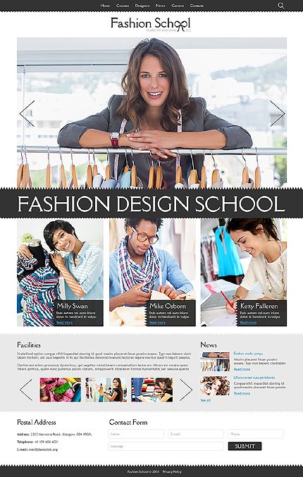 White Apparel Joomla Template by Jade TMT