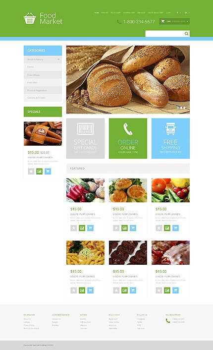 White OpenCart Template by Ares TMT