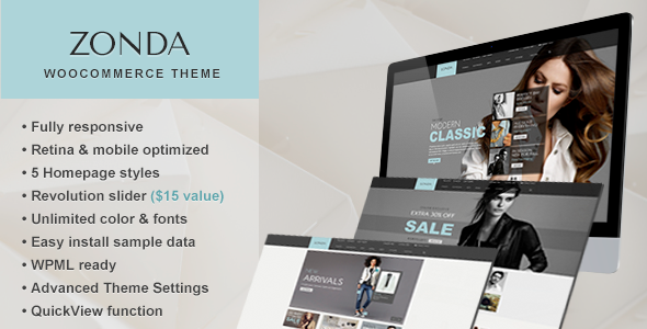Zonda - Ultimate Responsive Woocommerce Theme
 FXTheme