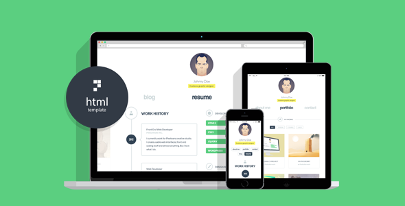 cvCard - Responsive vCard Template
 FXTheme