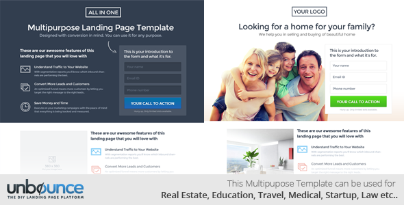 All in one Multipurpose Landing Page Template
 FXTheme