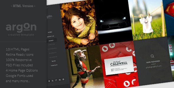 Argon - Premium Creative HTML5 template
 FXTheme