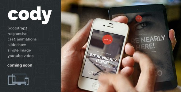 Cody - Responsive Coming Soon Html5 Template
 FXTheme