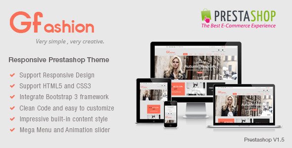 Gfashion Responsive Prestashop Theme
 FXTheme