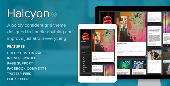 Halcyon
 FXTheme Blogging