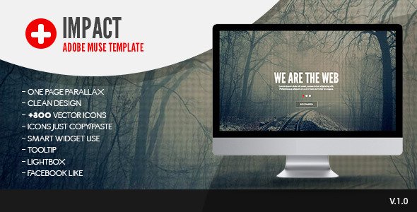 Impact | One Page Muse Template
 FXTheme