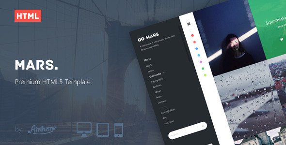 Mars: Professional Portfolio and Blog Template
 FXTheme