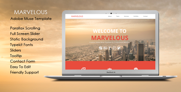 Marvelous - Multi-purpose Muse Template
 FXTheme