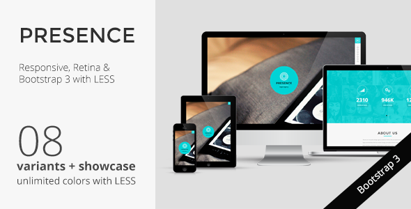 PRESENCE - Responsive One Page Parallax Template
 FXTheme