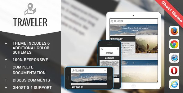 Traveler - Clean Responsive Multipurpose Theme 
 FXTheme