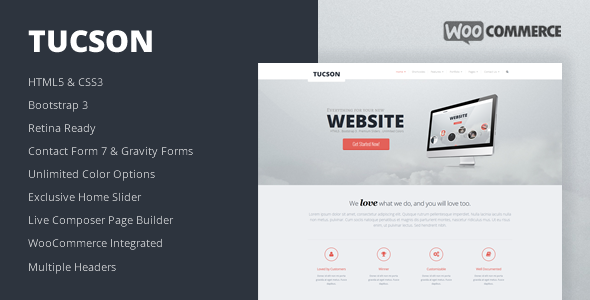 Tucson - Responsive Business WordPress Theme
 FXTheme