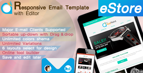 eStore - Responsive Email Template with Editor
 FXTheme