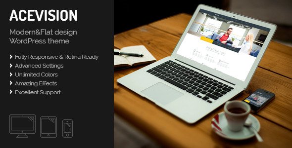 Acevision - Responsive OnePage WordPress Theme
 FXTheme