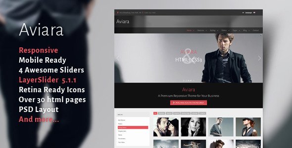Aviara - Responsive HTML5 Template
 FXTheme