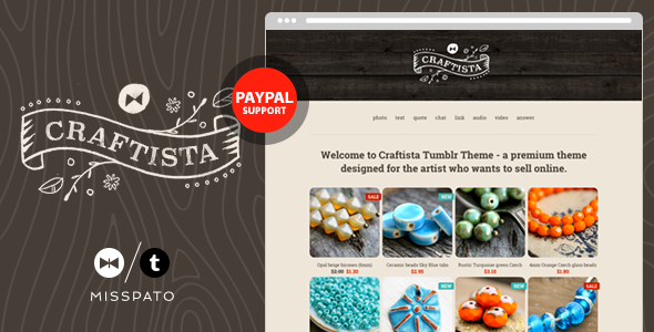 Craftista - eCommerce Tumblr Theme
 FXTheme