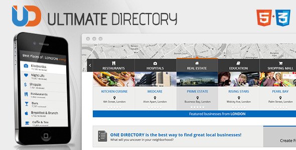 Directory - Responsive Site Template 
 FXTheme